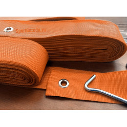 Разметка площадки для пляжного волейбола 8х16м - оранжевый (ленты)