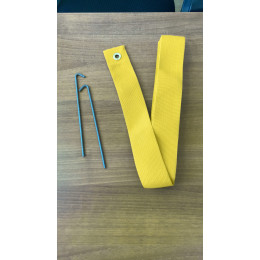 Разметка площадки для волейбола 9х18м - жёлтый (ленты)